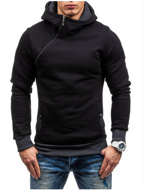 Fashlim™ Oblique Zipper Hoodie
