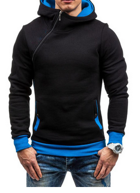 Fashlim™ Oblique Zipper Hoodie